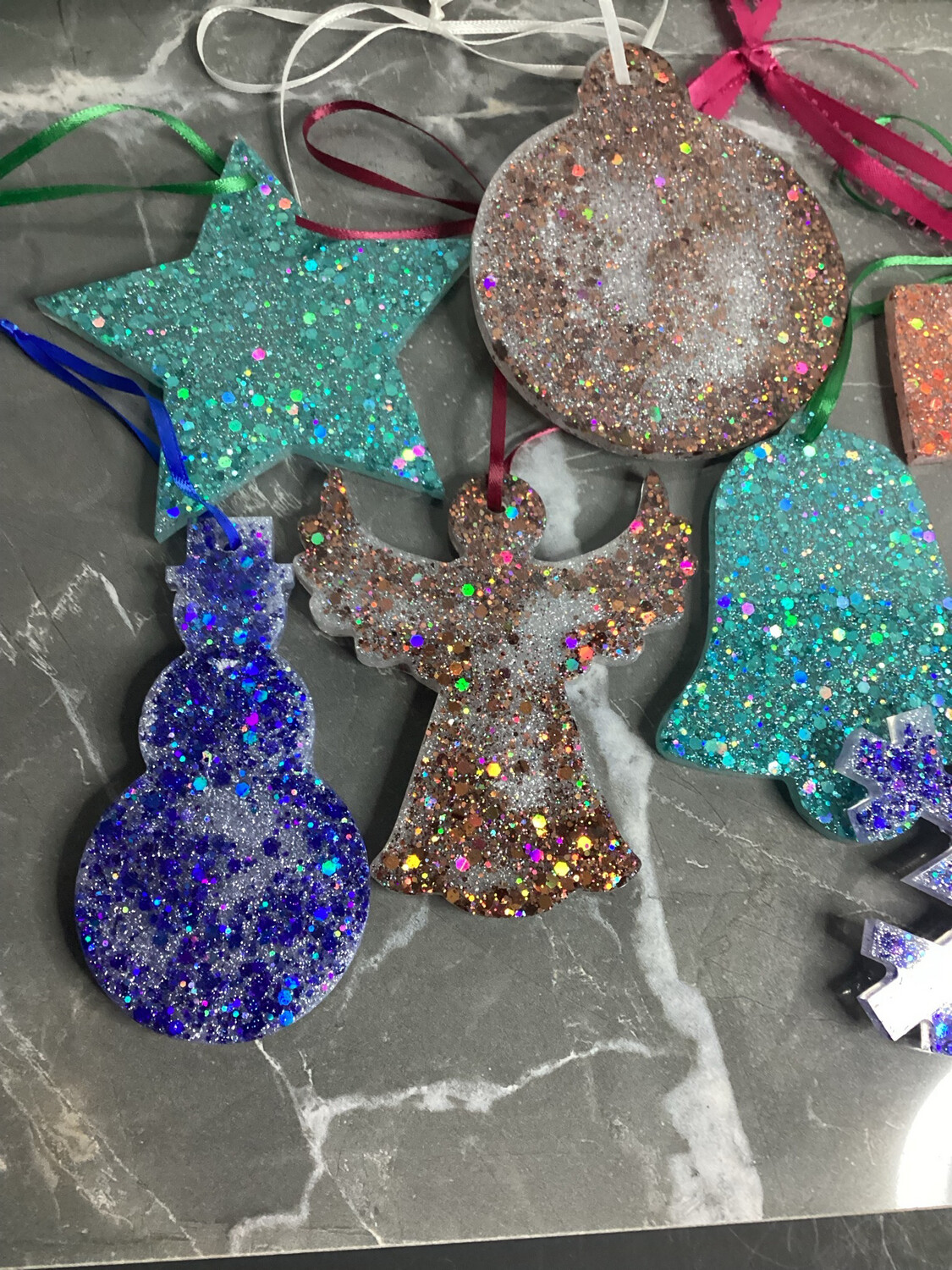 Christmas Resin Ornaments