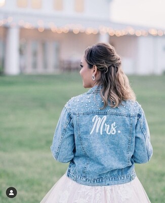 Bridal Jean Jacket