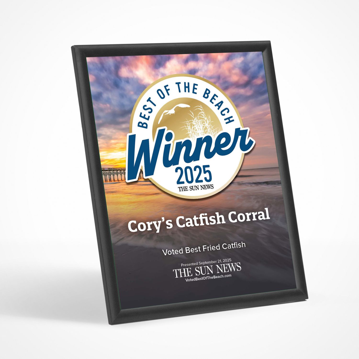 Winner&#39;s Modern Plaque