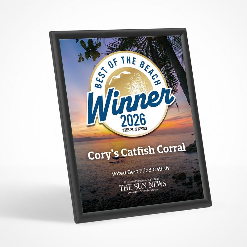 Winner's Modern Plaque