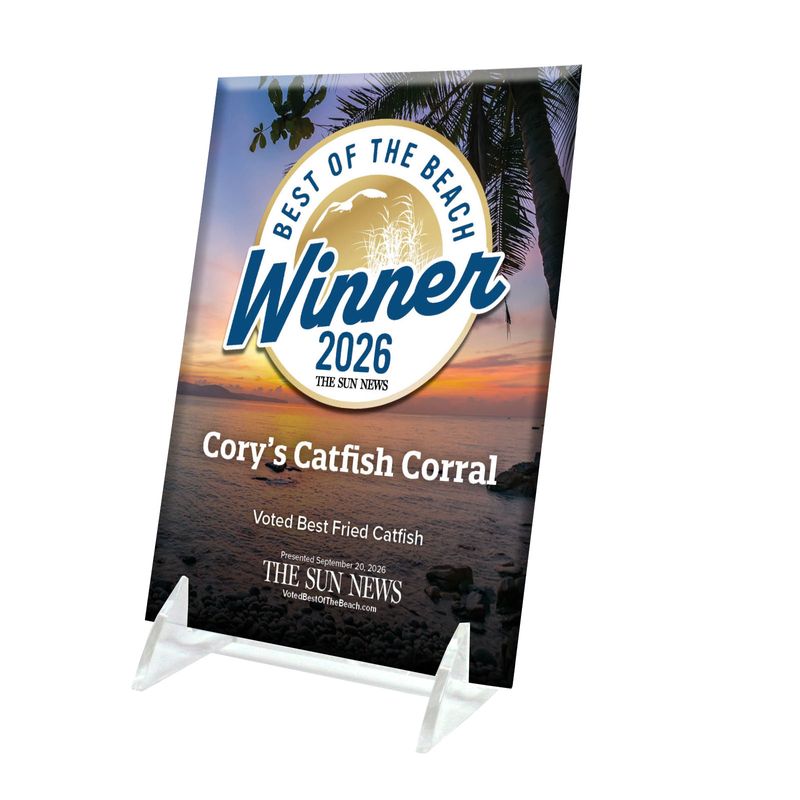Crystal Keepsake Plaque