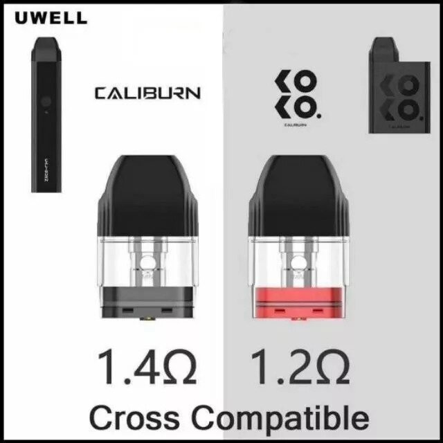 Uwell Caliburn 1.4 Ohm Yedek Kartuş – (4’lü Paket)