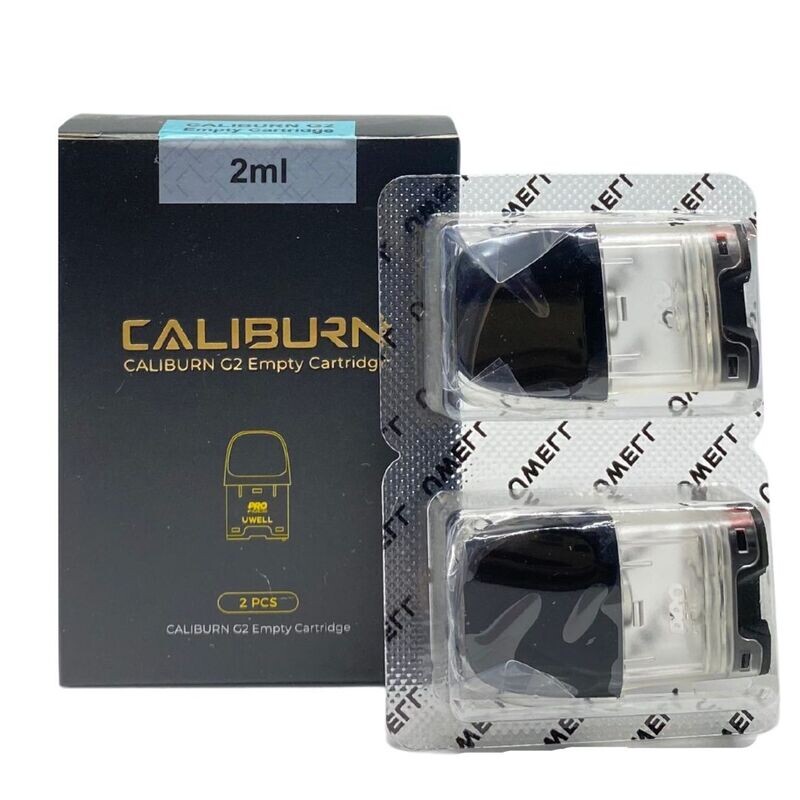 Uwell Caliburn G2 Yedek Boş Kartuş 2ml – (2’li Paket) Uwell Caliburn G2 Yedek Boş Kartuş 2ml – (2’li Paket)