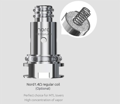 Smok Nord 1.4 ohm Regular Yedek Coil – (5’li Paket)
