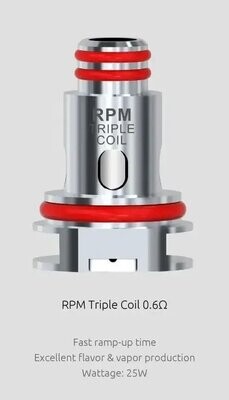 Smok Rpm 0.6 Triple Yedek Coil – (5’li Paket)