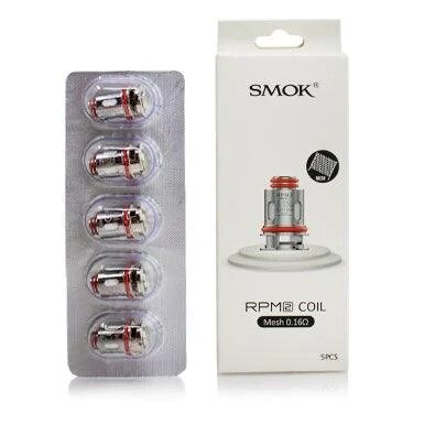 Smok Rpm 2 Mesh 0.16 Ohm Yedek Coil – (5’li Paket)