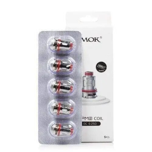 Smok Rpm 2 DC 0,25 Ohm Yedek Coil – (5’li Paket)