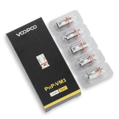 Voopoo PNP VM3 0.45 Ohm Coil (5'li Paket) Voopoo PNP VM3 0.45 Ohm Coil (5'li Paket)