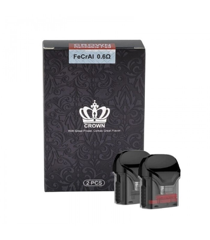 Uwell Crown 0.6 Ohm Yedek Kartuş - (2'li Paket) Uwell Crown 0.6 Ohm Yedek Kartuş - (2'li Paket)