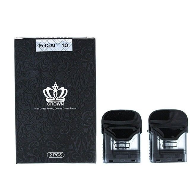 Uwell Crown 1.0 Ohm Yedek Kartuş - (2'li Paket) Uwell Crown 1.0 Ohm Yedek Kartuş - (2'li Paket)