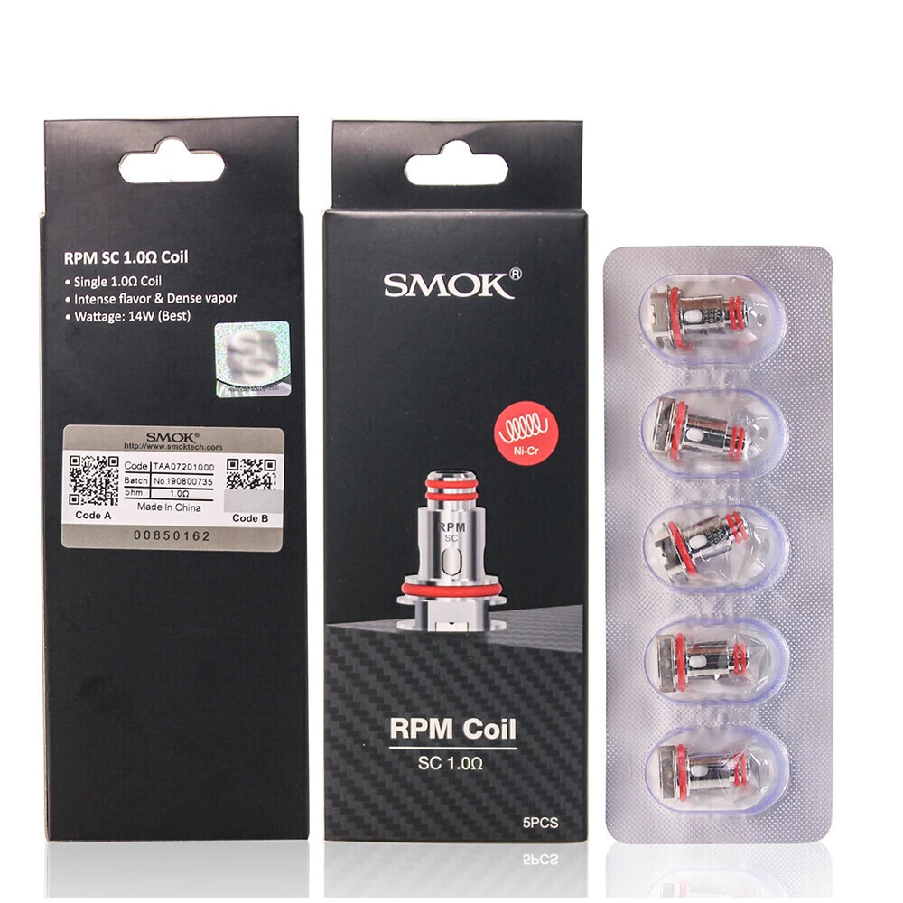 ​Smok Rpm 1.0 Ohm SC Yedek Coil – (5’li Paket)