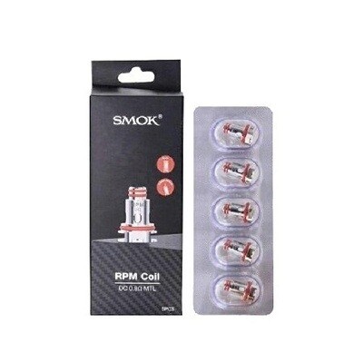 ​Smok Rpm 0.8 Ohm DC MTL Yedek Coil – (5’li Paket)