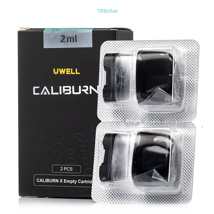 Uwell Caliburn X Yedek Boş Kartuş 2ml – (2’li Paket) Uwell Caliburn X Yedek Boş Kartuş 2ml – (2’li Paket)