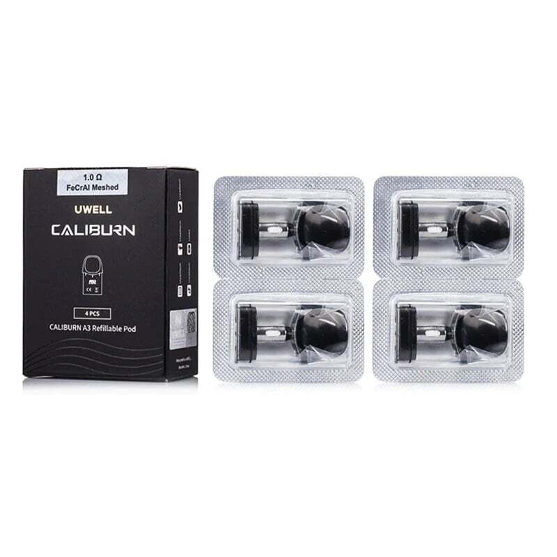 Uwell Caliburn A3 1.0 Ohm Kartuş – (4’lü Paket) Uwell Caliburn A3 1.0 Ohm Kartuş – (4’lü Paket)