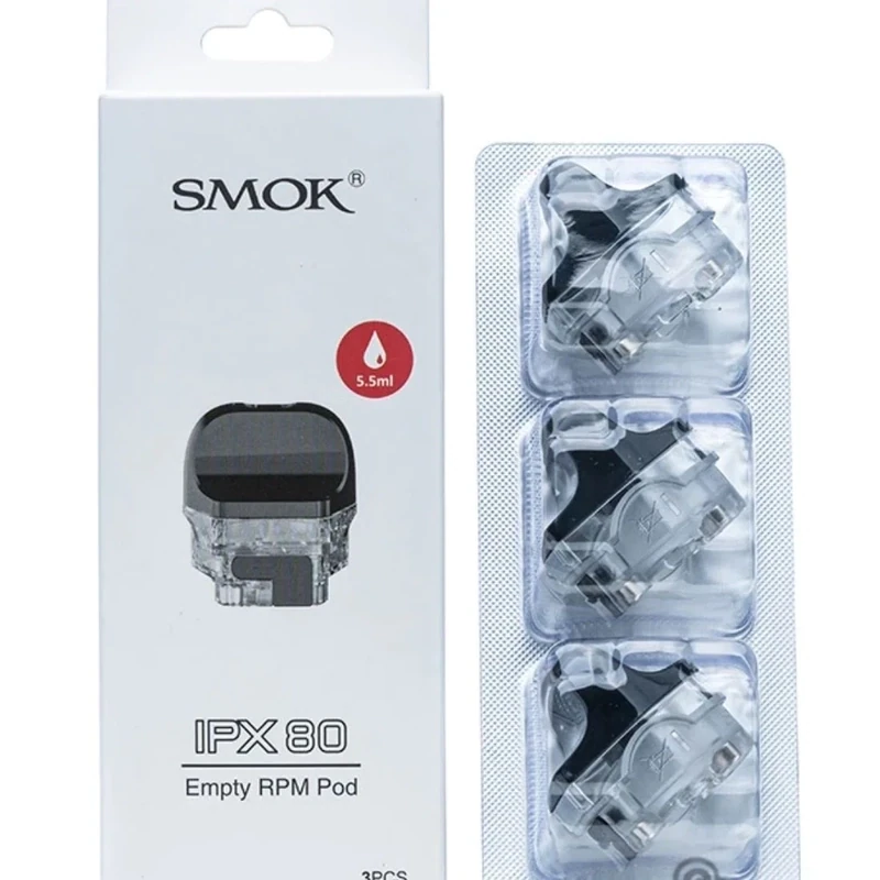 Smok IPX 80 Rpm Kartuş - 5,5ml Smok IPX 80 Rpm Kartuş - 5,5ml