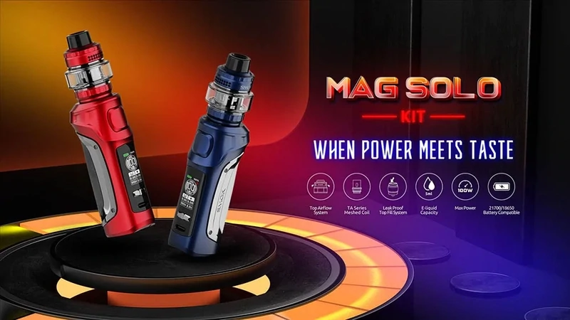 Smok Mag Solo Kit T-Air Subtank Smok Mag Solo Kit T-Air Subtank