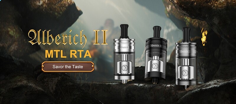 Vapefly Alberich II 2 MTL RTA Atomizer Vapefly Alberich II 2 MTL RTA Atomizer