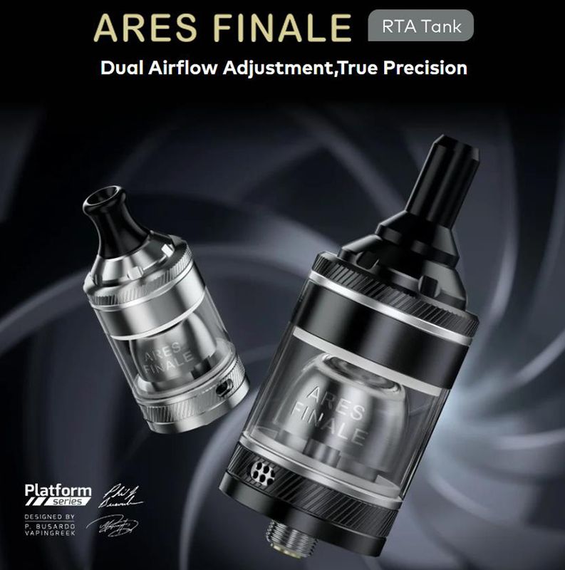 Innokin Ares Finale RTA Atomizer - 24mm Innokin Ares Finale RTA Atomizer - 24mm