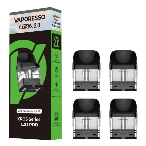 Vaporesso XROS 1.2 Ohm Kartuş COREX 2.0 - (4&#39;lü Paket)