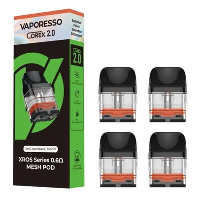Vaporesso XROS Kartuş COREX 2.0 - (4'lü Paket) Vaporesso XROS Kartuş COREX 2.0 - (4'lü Paket)