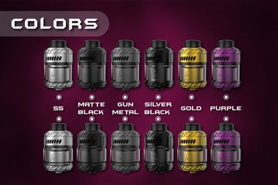 Thunderhead BLAZE MAX 30mm RTA Atomizer | Design by Mike Vapes