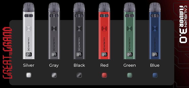Uwell Caliburn G3 25W Pod Kit - 900mAh