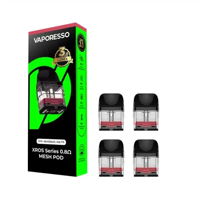 Vaporesso XROS 0.8 Ohm Kartuş COREX 3.0 - (4&#39;lü Paket)