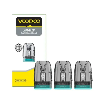 Voopoo Argus Pod V2 0.7 Ohm Kartuş 3ml - (3'lü Paket)
