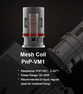 Voopoo PNP VM1 0.30 Ohm Coil (5'li Paket)
