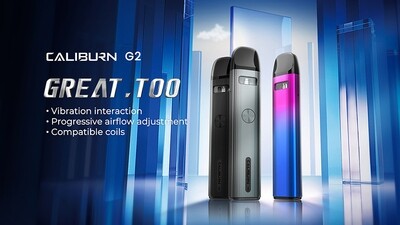 Uwell CALIBURN G2 18W Pod Kit – 750mAh