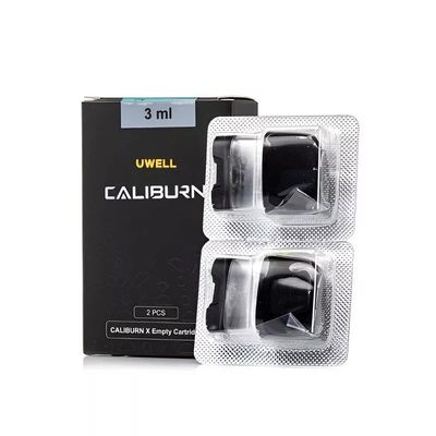 Uwell Caliburn X Yedek Boş Kartuş 3ml – (2’li Paket) Uwell Caliburn X Yedek Boş Kartuş 3ml – (2’li Paket)
