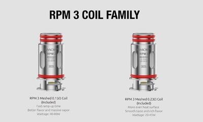 Smok RPM 3 Meshed 0.15 Ohm Coil - (5'li Paket)