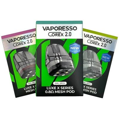 Vaporesso Luxe X Kartuş COREX 2.0 - (2'li Paket) Vaporesso Luxe X Kartuş COREX 2.0 - (2'li Paket)