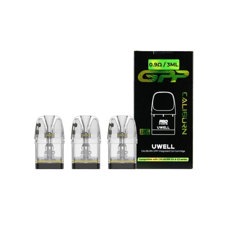 Uwell Caliburn GPP 0.9 Ohm Kartuş - (3'lü Paket)