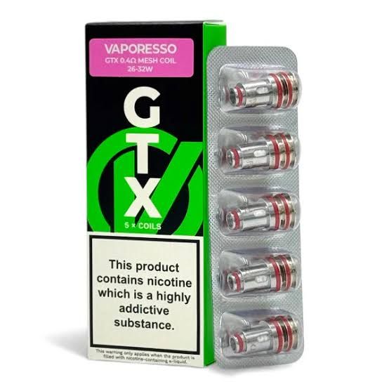 Vaporesso GTX 0.4 Ohm Yedek Coil – (5’li paket)