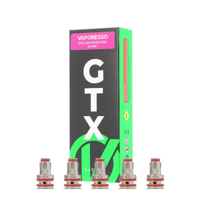 Vaporesso GTX 1.2 Ohm Yedek Coil – (5’li paket)