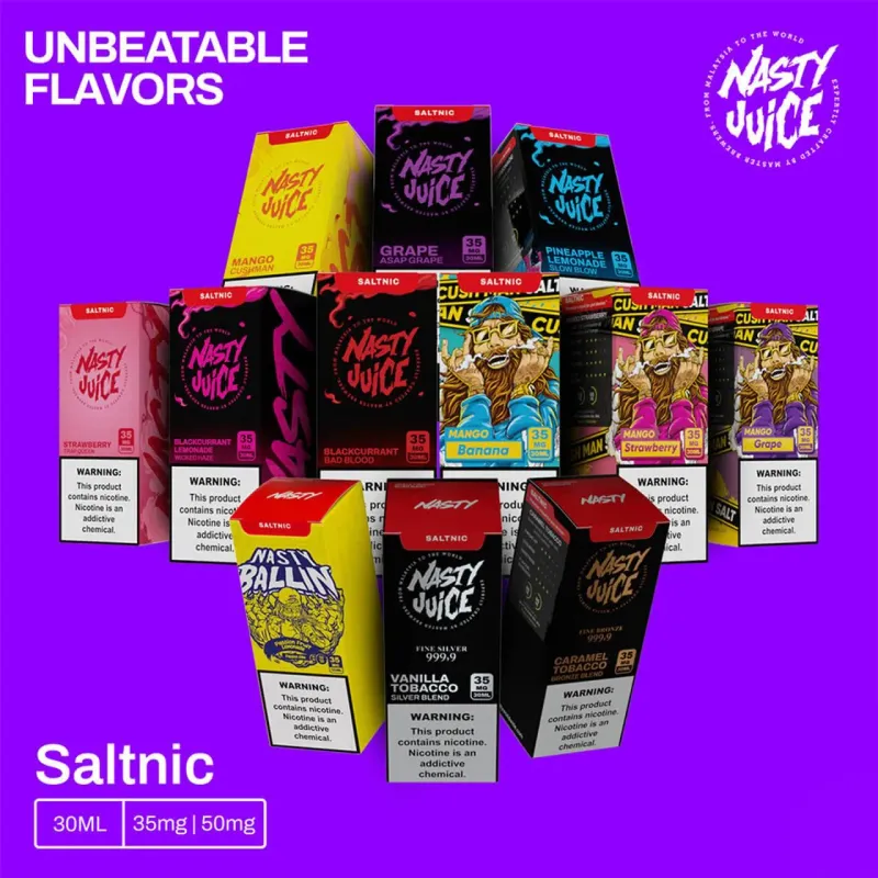 Nasty Salt Likit - 30ml 50mg (%100 Orijinal)