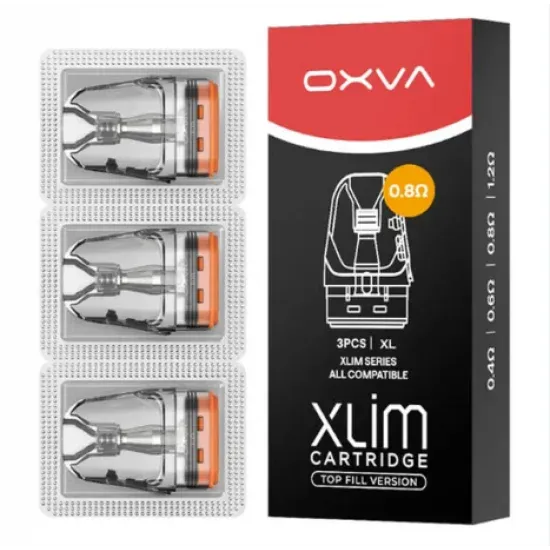 OXVA Xlim (V3) 0.8 Ohm Kartuş (3ml) - (3'lü Paket)