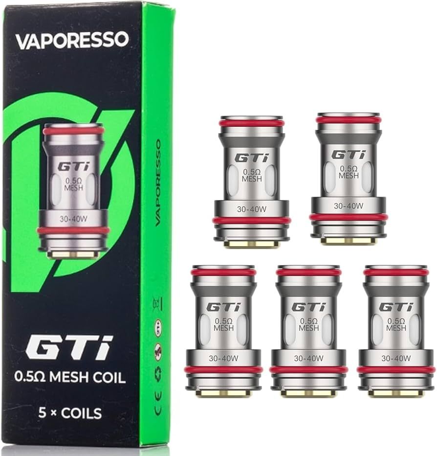 Vaporesso GTi 0.5 Ohm Mesh Yedek Coil - (5'li paket)