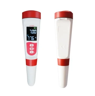 pH meter with everything including 3mol KCl solution for electrode life
