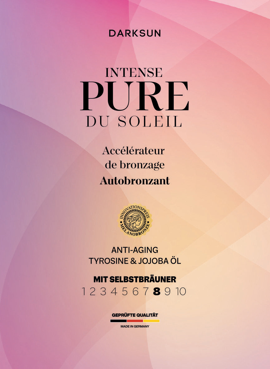 Pure Du Soleil T-Jojoba Öl "Intense" mit Selbstbräuner (15 ml)