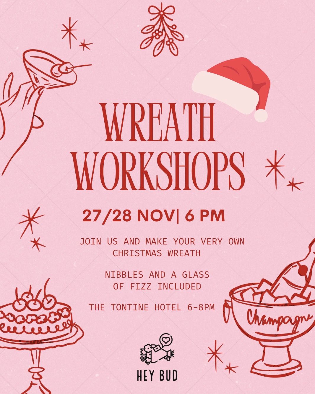 Wreath Making Workshop - Thursday 27th November