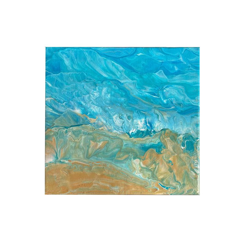 Bird's-Eye View  8" x 8"