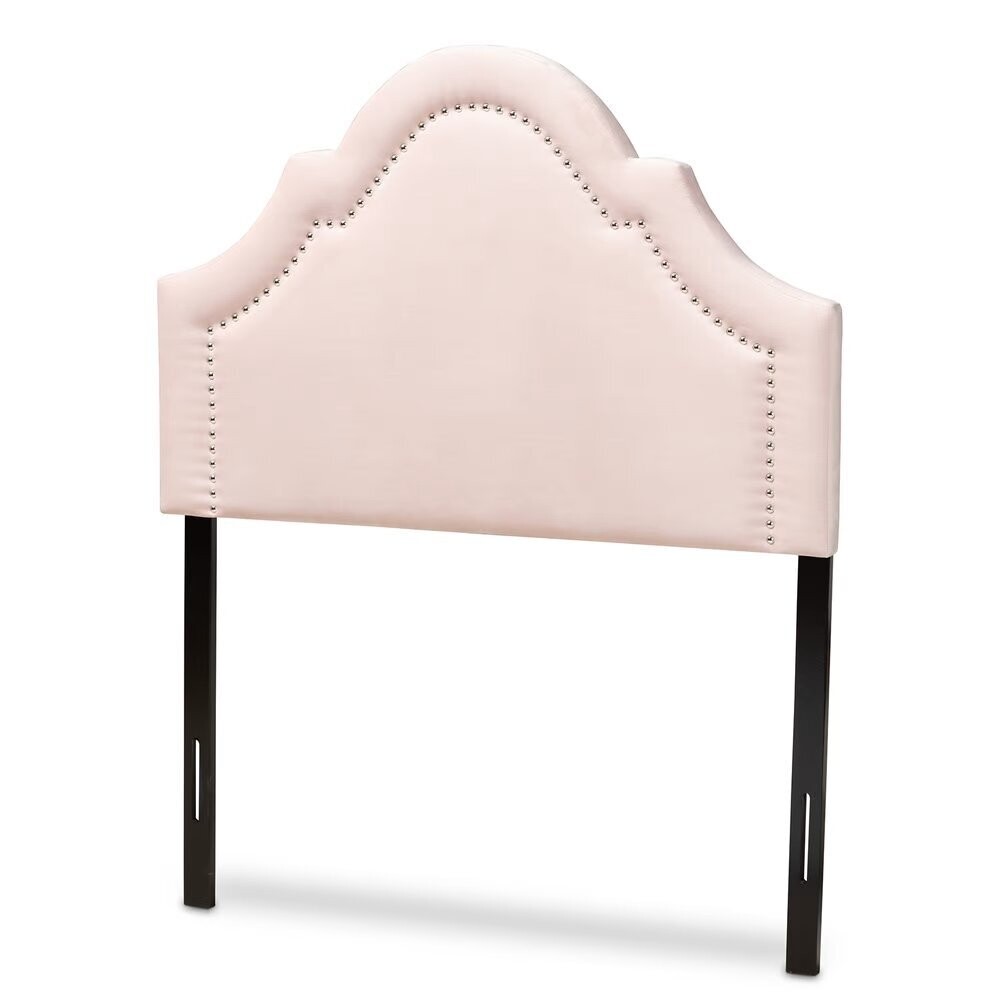 BAXTON STUDIO RITA MODERN AND CONTEMPORARY LIGHT PINK VELVET FABRIC UPHOLSTERED TWIN SIZE HEADBOARD

Item #: BBT6567-Light Pink-HB-Twin