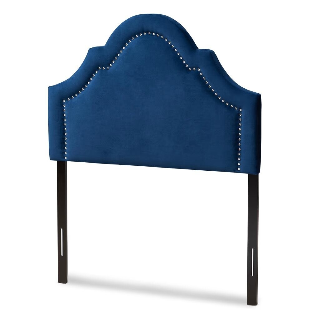 BAXTON STUDIO RITA MODERN AND CONTEMPORARY NAVY BLUE VELVET FABRIC UPHOLSTERED TWIN SIZE HEADBOARD

Item #: BBT6567-Navy Blue-HB-Twin