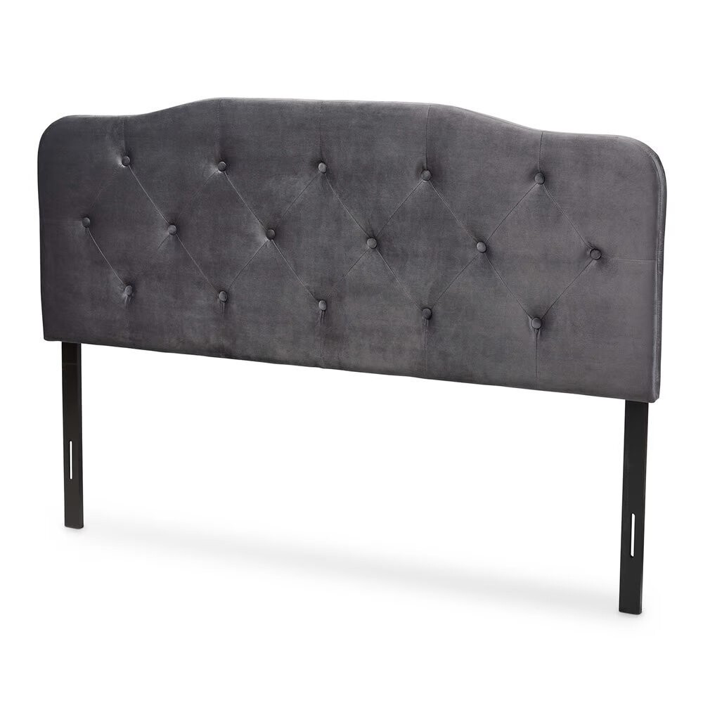 BAXTON STUDIO GREGORY MODERN AND CONTEMPORARY GREY VELVET FABRIC UPHOLSTERED FULL SIZE HEADBOARD

Item #: Gregory-Grey Velvet-HB-Full