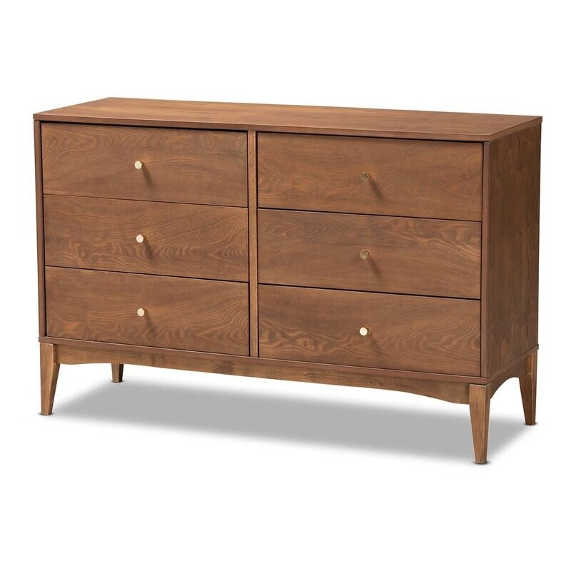 BAXTON STUDIO LANDIS MID-CENTURY MODERN ASH WALNUT FINISHED WOOD 6-DRAWER DRESSER

Item #: MG9002-Ash Walnut-6DW-Dresser