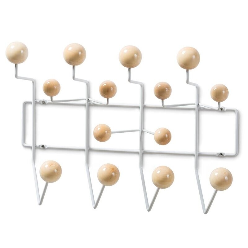 BAXTON STUDIO PENNY MID-CENTURY MODERN LIGHT BROWN COAT HANGER