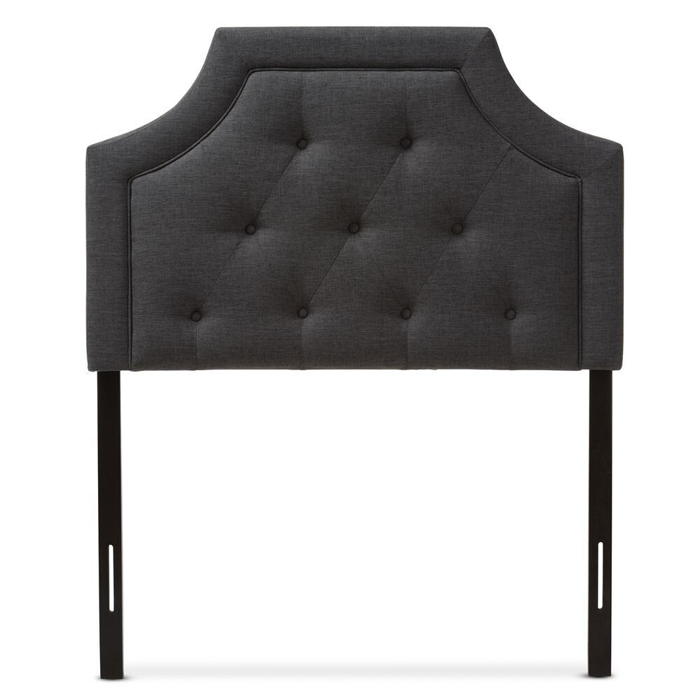 BAXTON STUDIO MARS MODERN AND CONTEMPORARY DARK GREY FABRIC TWIN SIZE HEADBOARD

Item #: BBT6623-Dark Grey-Twin HB-H1217-20