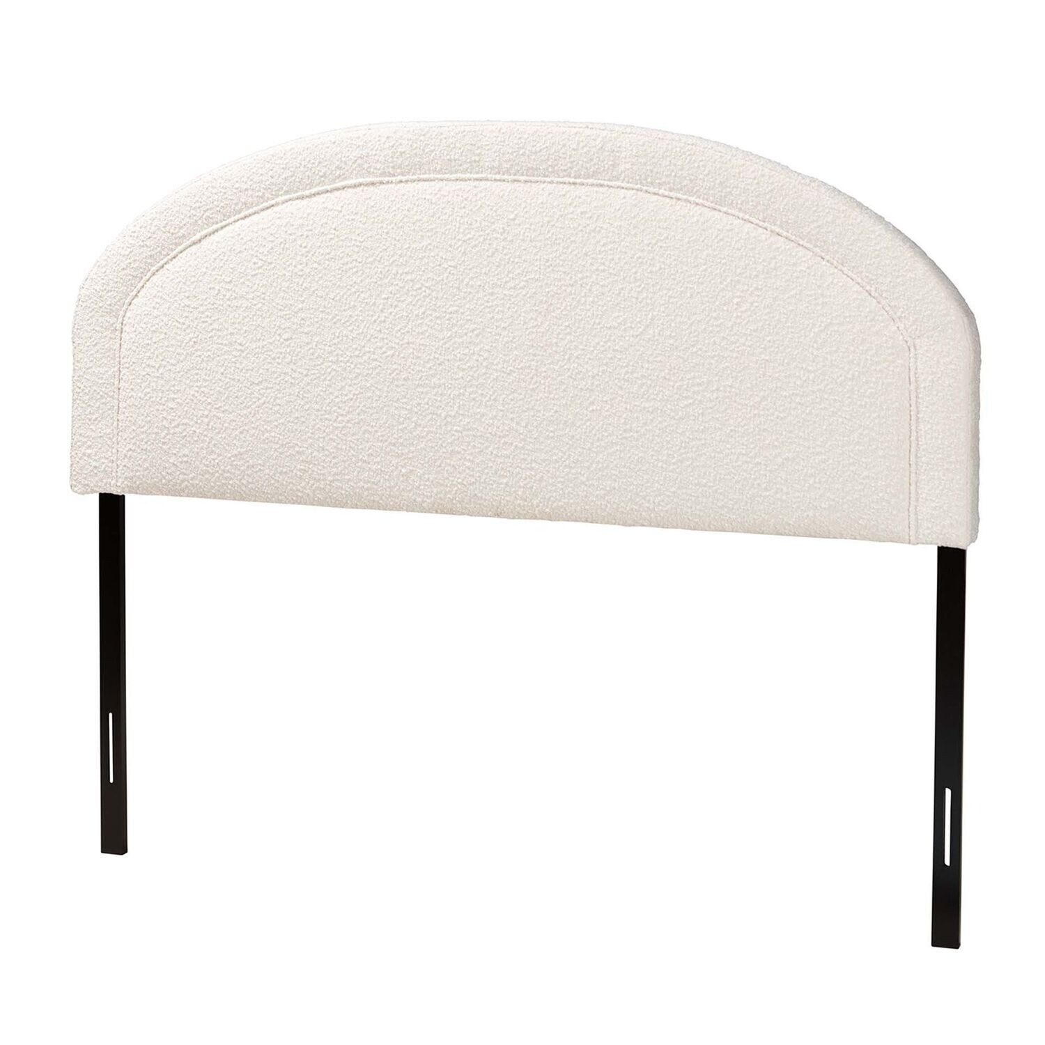 BAXTON STUDIO FIANA MODERN CREAM BOUCLE FABRIC QUEEN SIZE HEADBOARD

Item #: BBT61128-Maya-Cream-HB-Queen